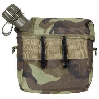 US Feldflasche, eckig, mit Hülle, M 95 CZ tarn, 2 Qt