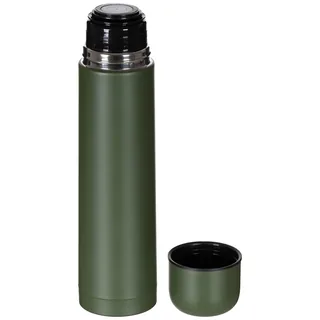 Vakuum-Thermoskanne, 1 l, oliv
