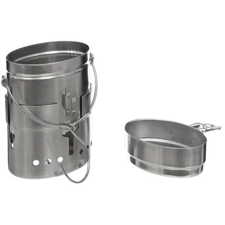 Schwed. Kochset, M40, Edelstahl, 3-teilig