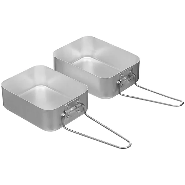 Holl. Kochgeschirr, Alu, 2-teilig