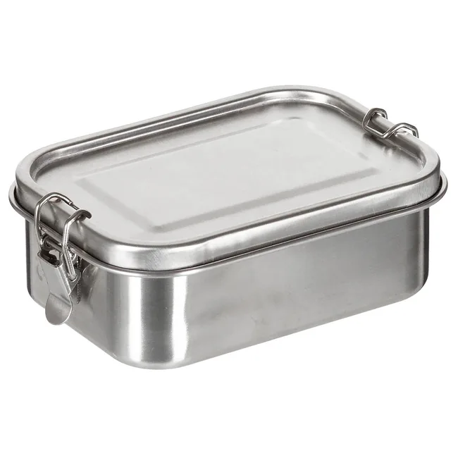 Lunchbox, "Premium", Edelstahl,ca. 16 x 11,5 x 6 cm