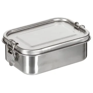 Lunchbox, "Premium", Edelstahl,ca. 16 x 11,5 x 6 cm