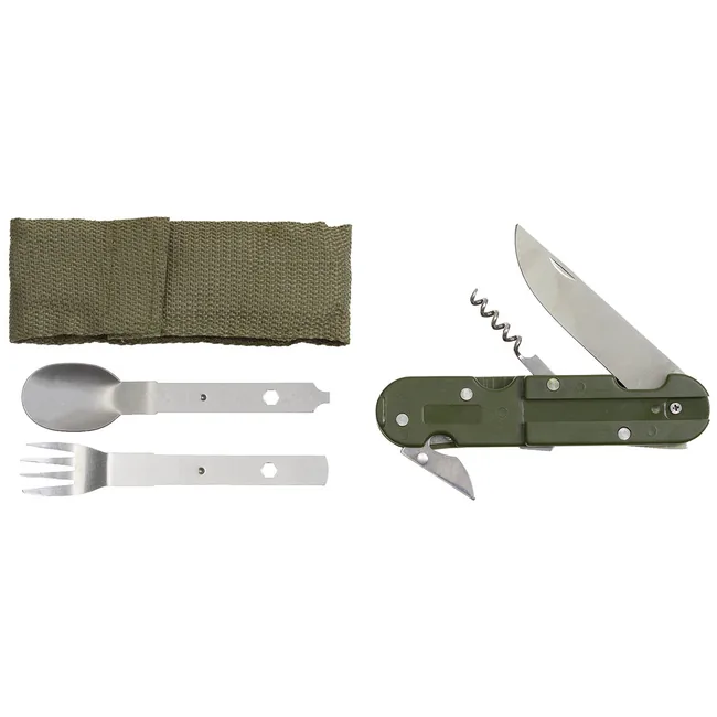 Essbesteck, 3-teilig, klappbar