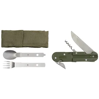 Essbesteck, 3-teilig, klappbar