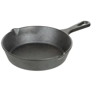 Bratpfanne, Gusseisen, Griff, Durchmesser ca. 20 cm