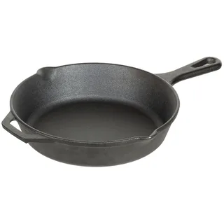 Bratpfanne, Gusseisen, Griff, Durchmesser ca. 26 cm