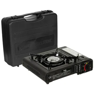Gaskocher, "Camping", mit Piezo-Zündung