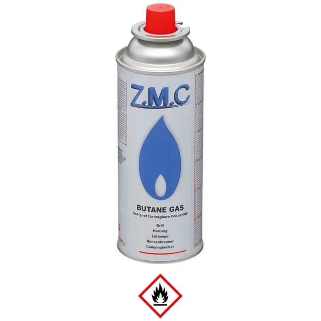 Ventil-Gaskartusche, Butan, 227 g (400 ml)