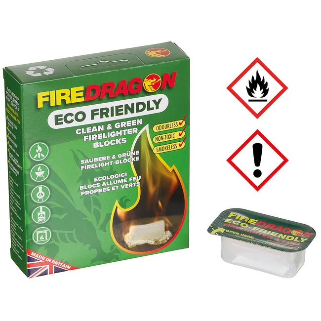 FIREDRAGON Brennstoff, 162 g (6 Block à 27 g)