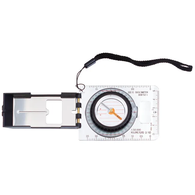 Karten-Kompass,"Professional", transparent, Kunststoffgehäuse
