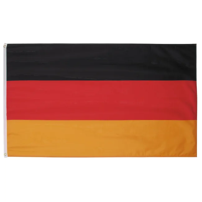 Fahne, Deutschland, Polyester, 90 x 150 cm