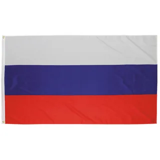 Fahne, Russland, Polyester, 90 x 150 cm