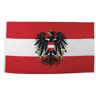 Fahne, Österreich, Polyester, 90 x 150 cm