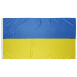 Fahne, Ukraine, Polyester, 90 x 150 cm