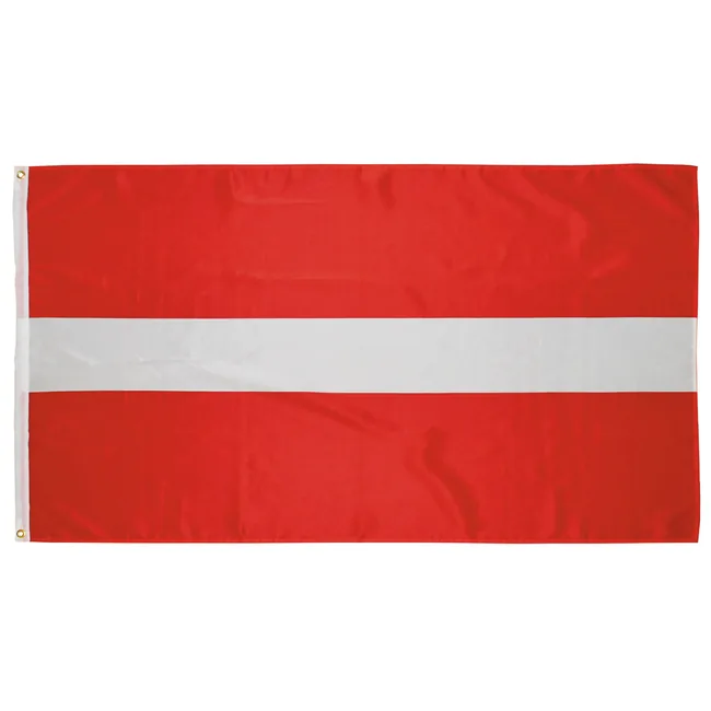 Fahne, Lettland, Polyester, 90 x 150 cm
