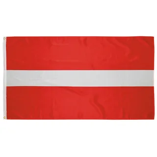 Fahne, Lettland, Polyester, 90 x 150 cm