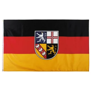 Fahne, Saarland, Polyester, 90 x 150 cm