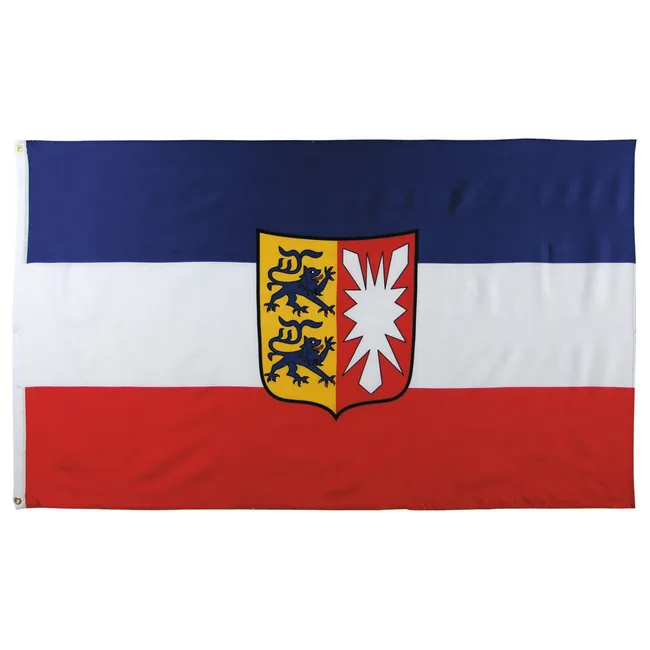 Fahne, Schleswig-Holstein, Polyester, 90 x 150 cm