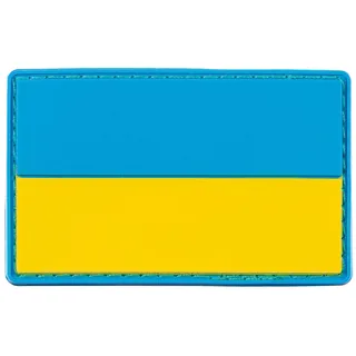 Klettabzeichen, Ukraine, 3D, ca. 8 x 5 cm