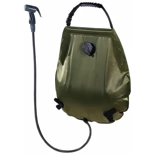 Solar Dusche, "Deluxe", 20 l, oliv, mit Transportbeutel
