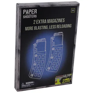 PAPER SHOOTERS, Bausatz, Magazin "Zombie", 2er Pack