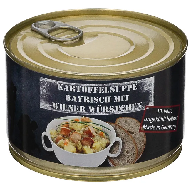 Kartoffelsuppe m.Wiener Würst., Vollkonserve, 400 g, 7% Mwst.