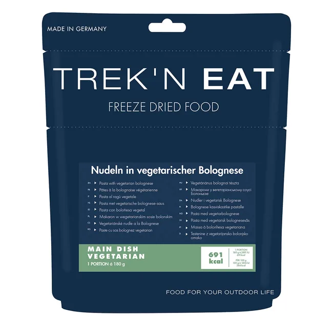 Trek 'n Eat, Nudeln in, veget. Bolognese, 7% Mwst.