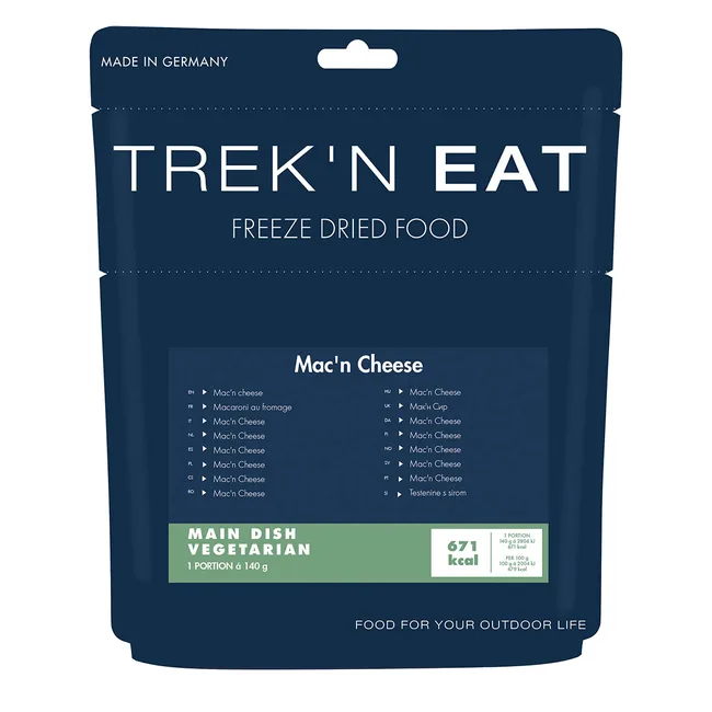 Trek 'n Eat, Mac´n Cheese, 7% Mwst.