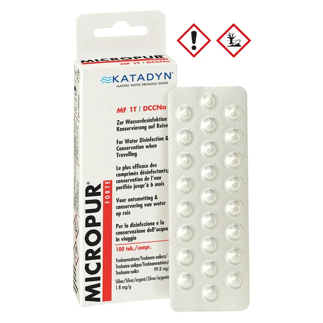 Katadyn, "Micropur Forte, MF 1T", 100 Tabletten