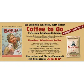 AirmenBeans Pastillen, 21 Pastillen, 7% Mwst.