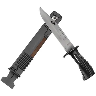 Brit. Bajonett, SA80, schwarz, Scheide, Tasche DPM
