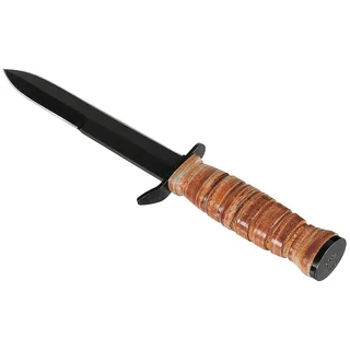 Kampfmesser, M3, Ledergriff, M6 Lederscheide (Repro)