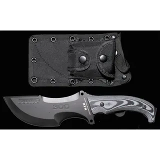 Messer, "Operation Kodiak", schwarz, Scheide