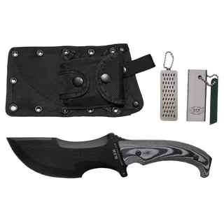 Messer, "Operation Kodiak", schwarz, Scheide