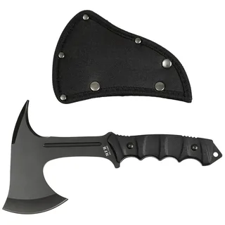Tomahawk, "Comox", schwarz, G10-Griff, Scheide