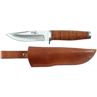 Fahrtenmesser, "Ranger 11", Ledergriff, Scheide