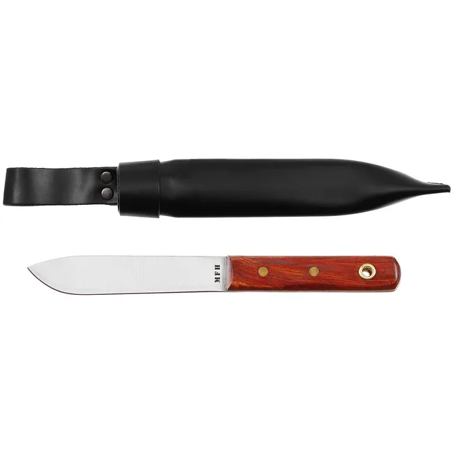 BW Matrosenmesser, Holzgriff, Scheide