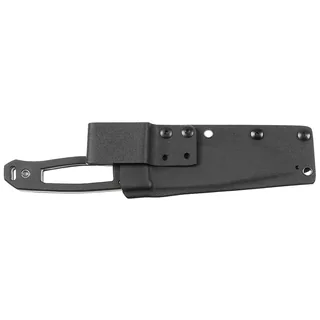 Messer, "Scorpion", G10-Griff, schwarz, Kydex-Scheide