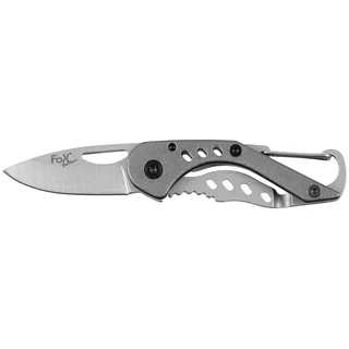 Klappmesser, "Piccolo", Einhand, gelochter Metallgriff