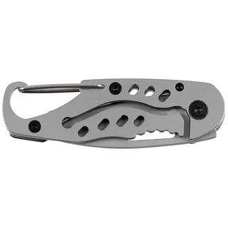 Klappmesser, "Piccolo", Einhand, gelochter Metallgriff