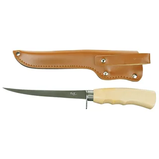 Filetiermesser, "Classic", Birkenholzgriff, Scheide