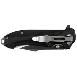Klappmesser, Einhand, schwarz, G10-Griff