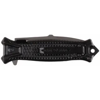 Klappmesser, "Snake", Einhand, schwarz, Metallgriff