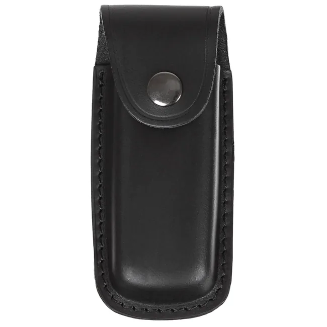 Messer-Etui, Leder, schwarz