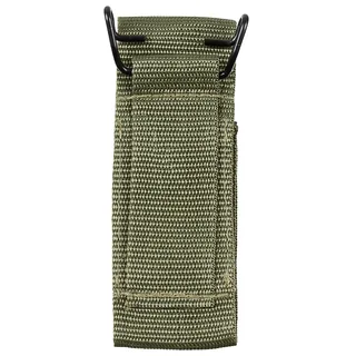 Messer-Etui, oliv, Gürtelschlaufe, Gürtelklammer