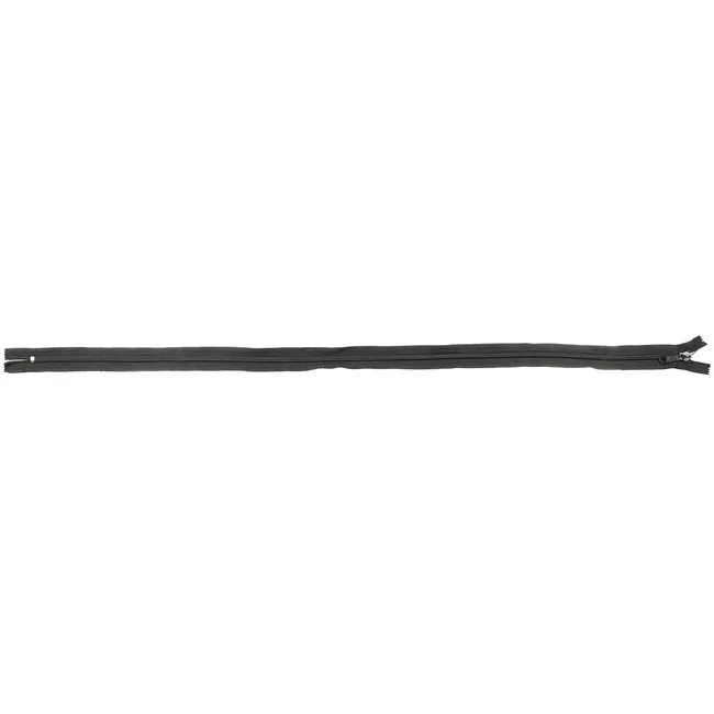Reißverschluss, einweg, schwarz, Plastik, 95 cm
