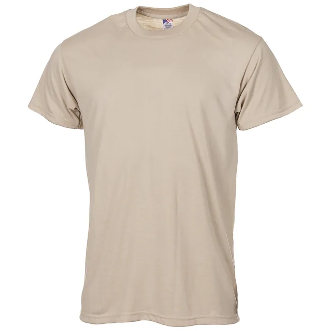 US T-Shirt, sand, 3er Pack, "MADE IN USA", neuw.