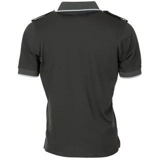 Brit. Poloshirt, blau/grau, gebr.