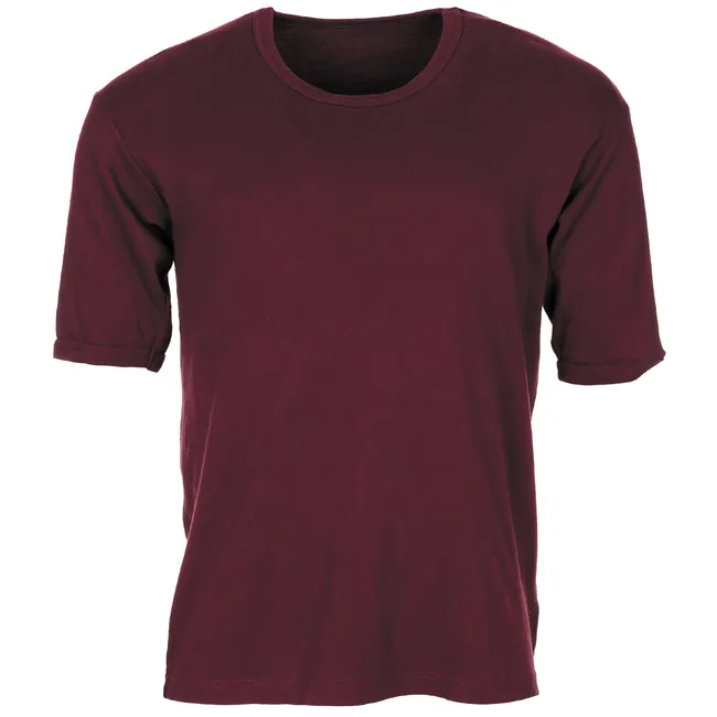 Brit. T-Shirt, bordeaux, gebr.