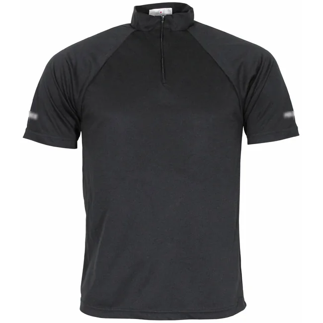 Brit. Funktions-Shirt,schwarz, Reißverschluss, gebr.